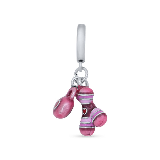 Weights & Kettlebell Charm