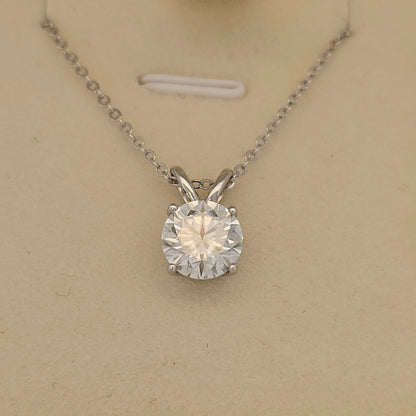 Solitaire Diamond Necklace