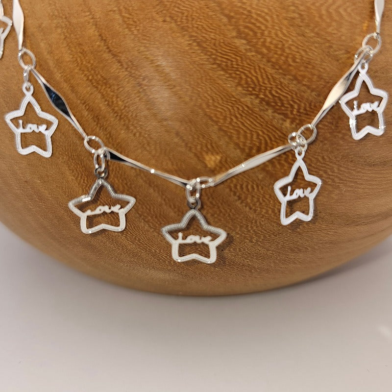 Star Charm Anklet from Boujee Ice