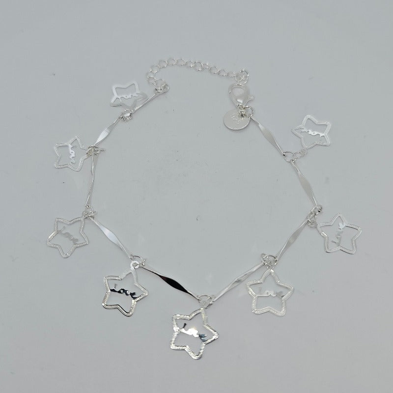 Star Charm Anklet from Boujee Ice