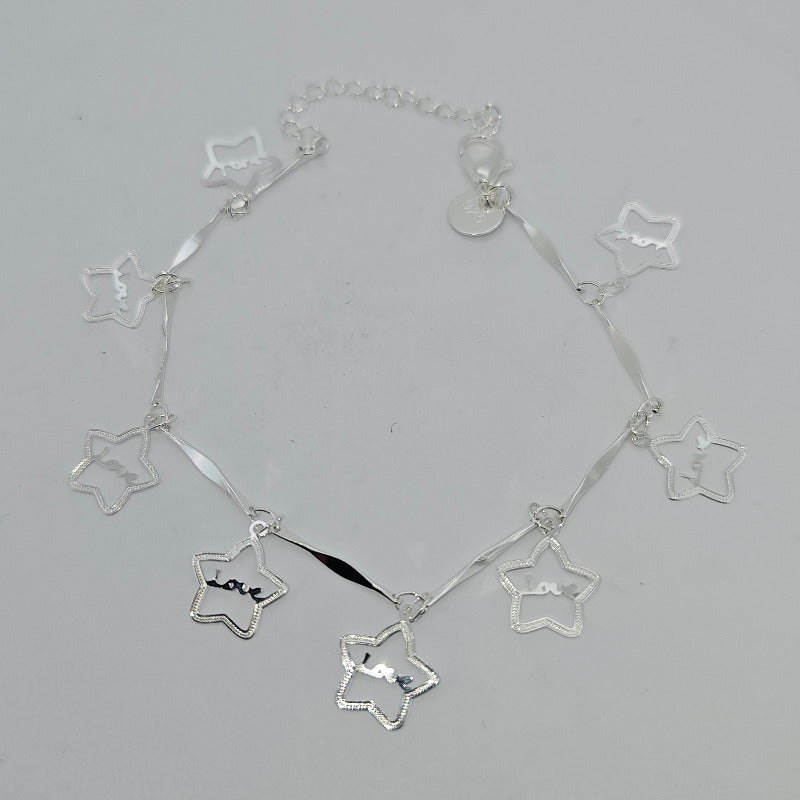 Star Charm Anklet from Boujee Ice