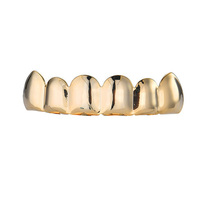 Silver and Gold Bottom Grillz with Instruction Kit from Boujee Ice