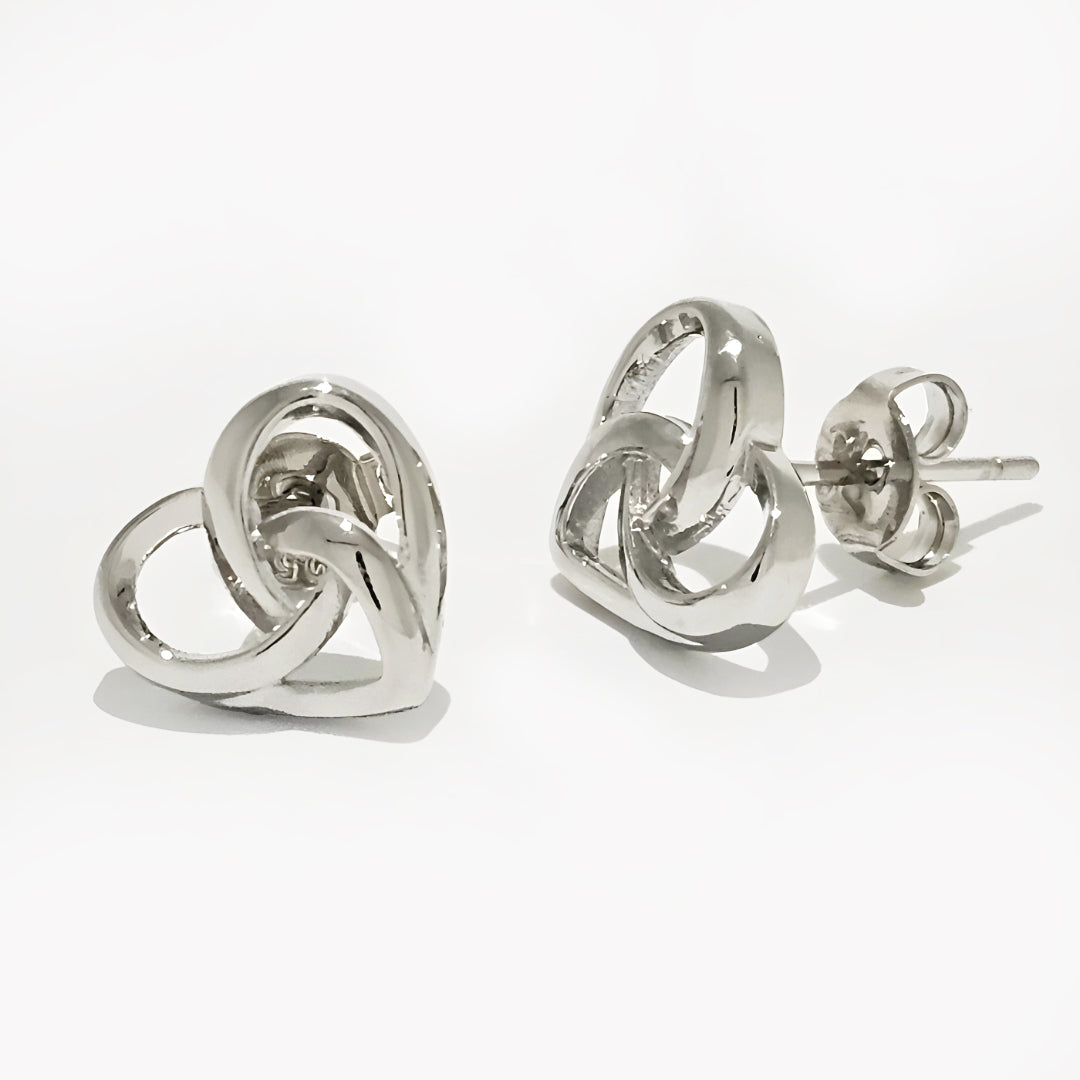 Intwined Heart Earrings