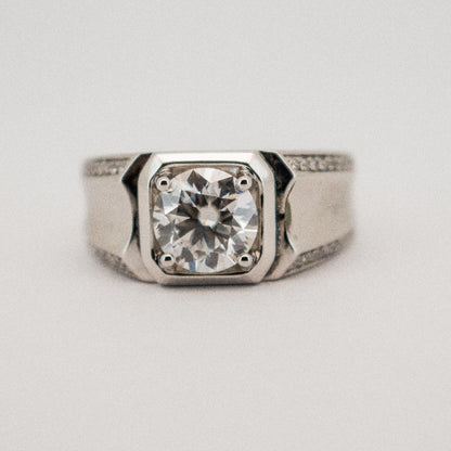 Luxury Men's Diamond Ring from Boujee Ice