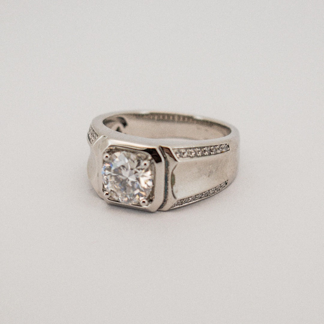 Luxury Men's Diamond Ring from Boujee Ice