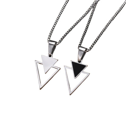 Triangle Unisex Pendant Necklace from Boujee Ice