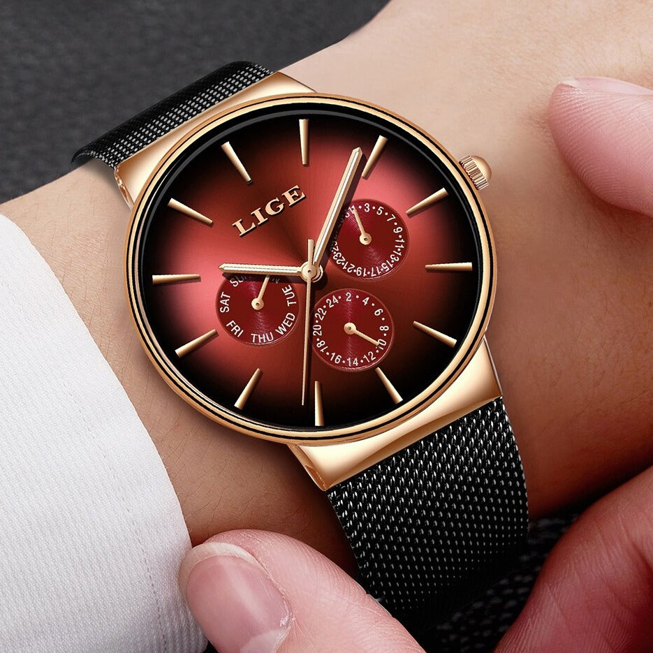 Luxury Ultra-Thin Quartz Watch