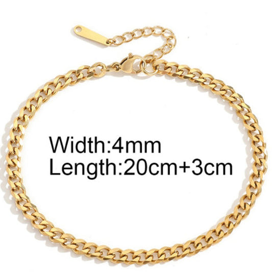 Stylish Cuban Link Anklet Chain from Boujee Ice