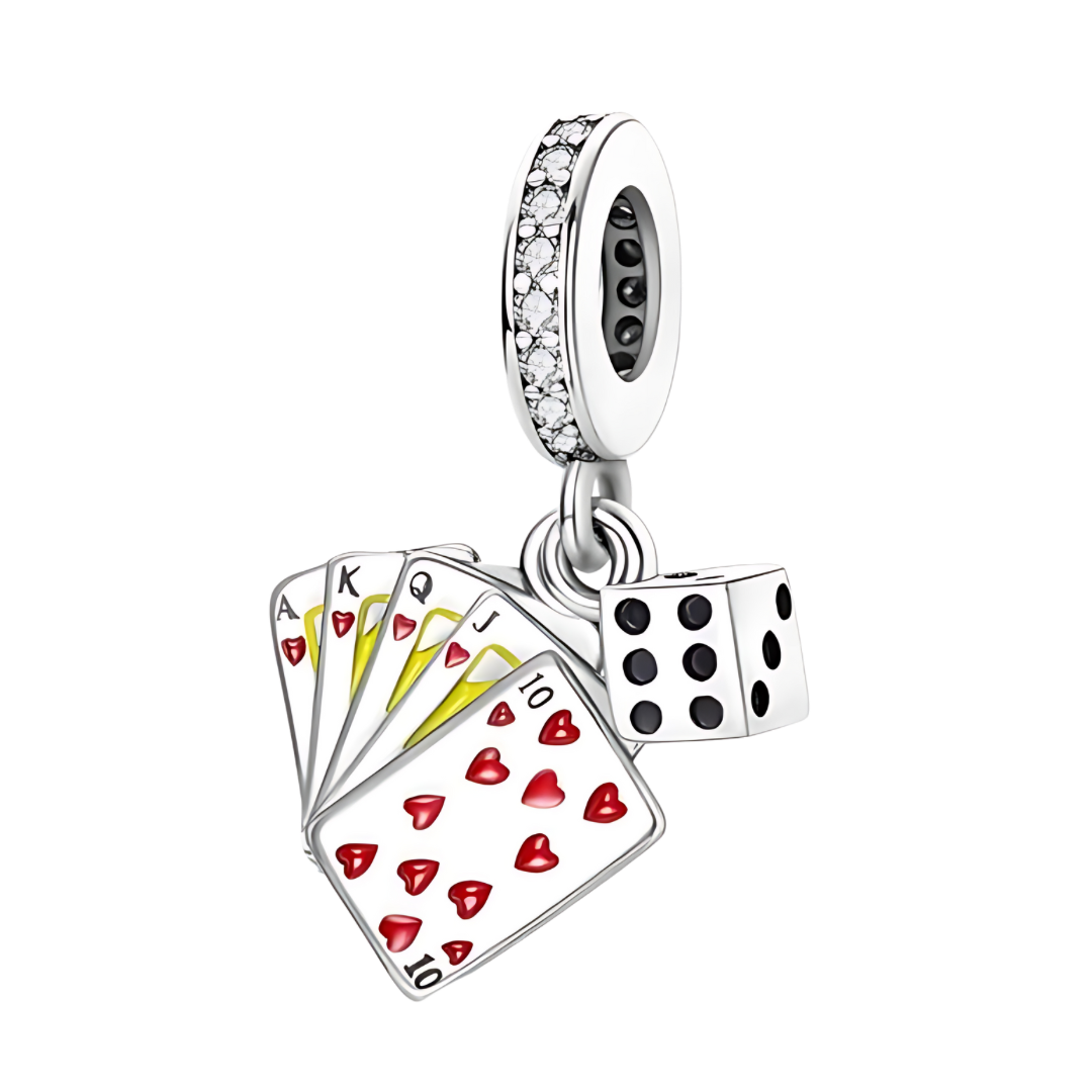 Cards and Dice Charm
