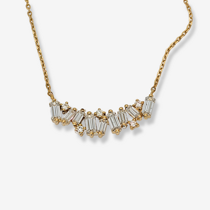 Whakaahua Baguette Necklace