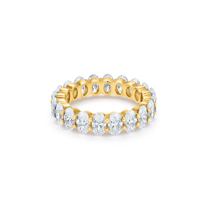 Oval Diamond Ring Band