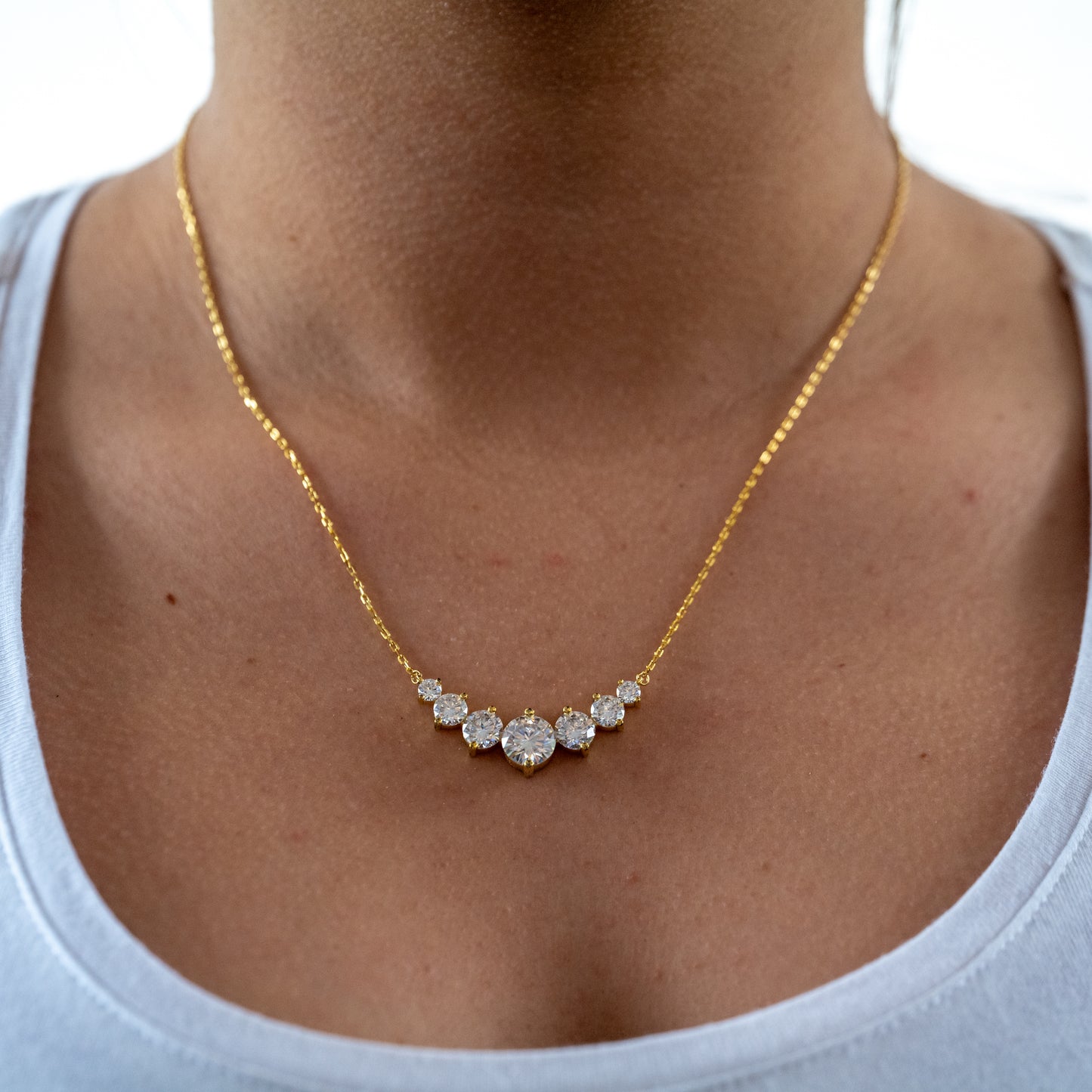 Whitu Diamond Necklace